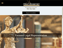 Tablet Screenshot of juliabosemanlawyer.com